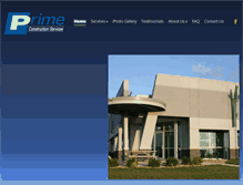 Tablet Screenshot of primecoservices.com